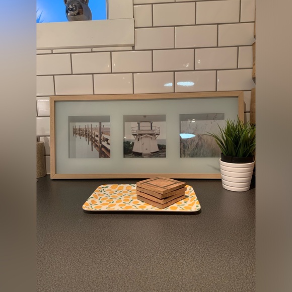 Wood & Brass Coasters - Picture 2 of 6